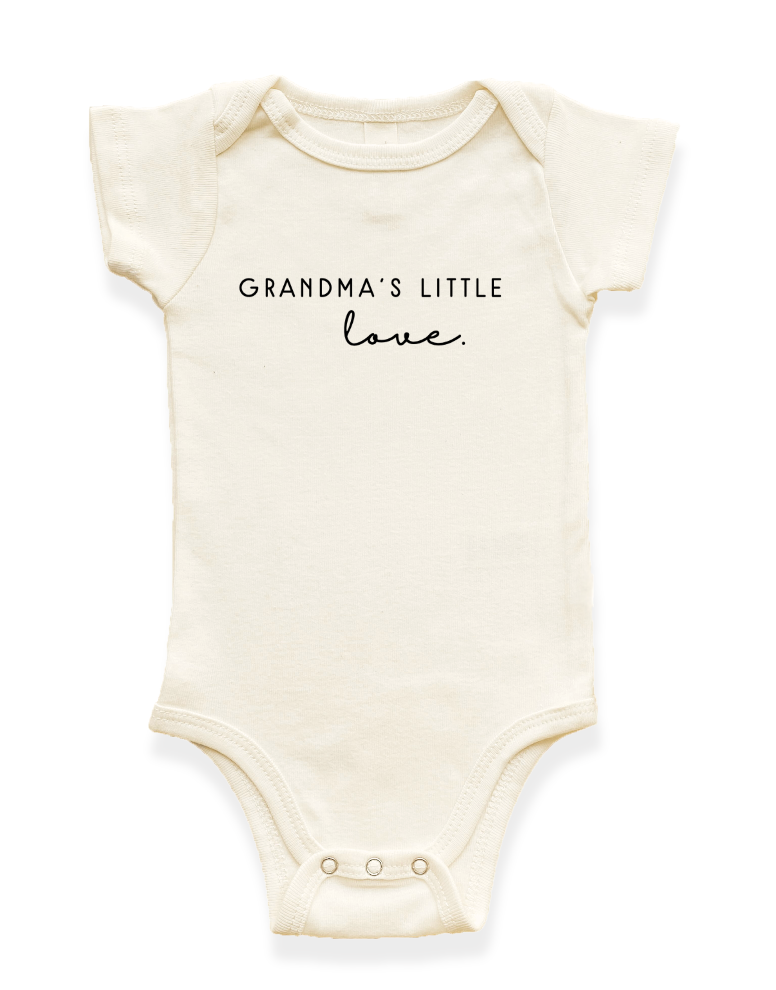 Grandma's Little Love Organic Baby Bodysuit