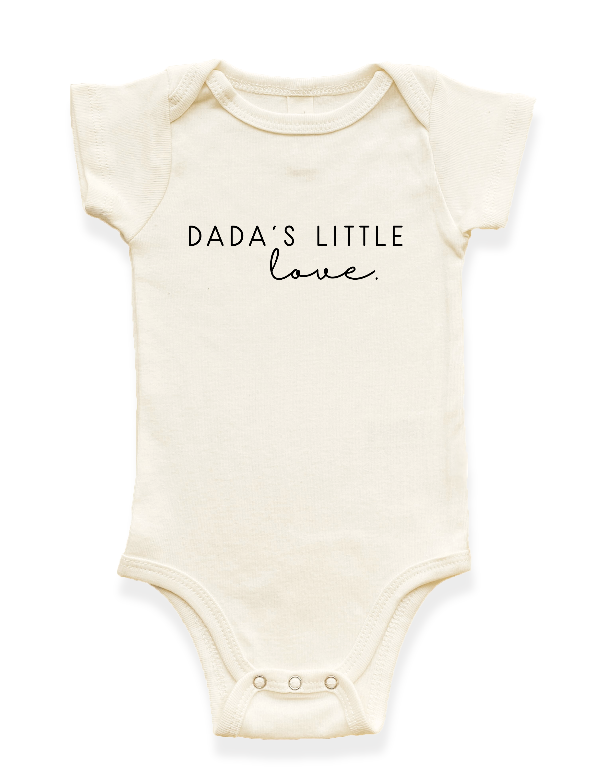 Dada's Little Love Organic Baby Bodysuit