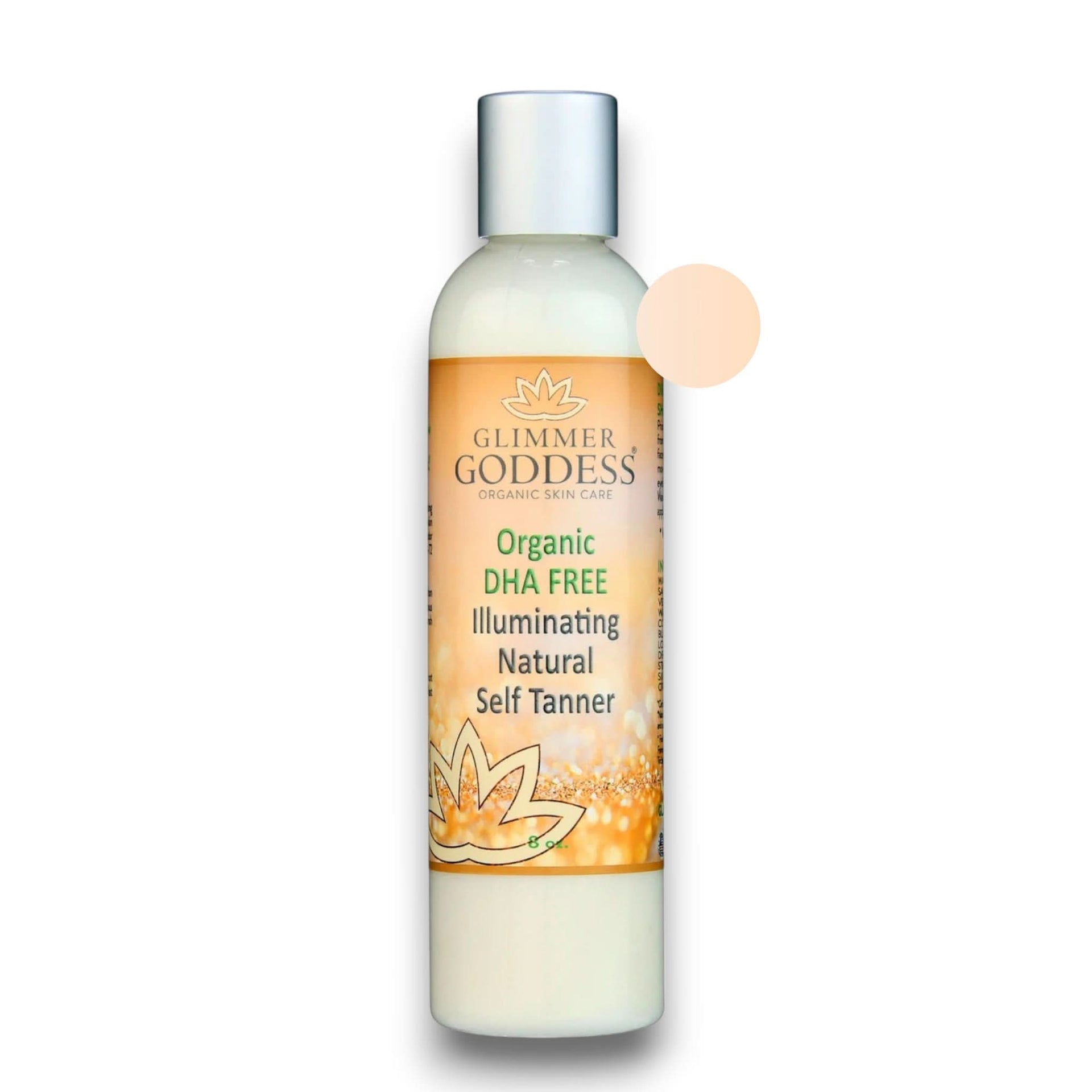 Organic DHA Free Self Tanner Sun-Kissed Glow 8 oz