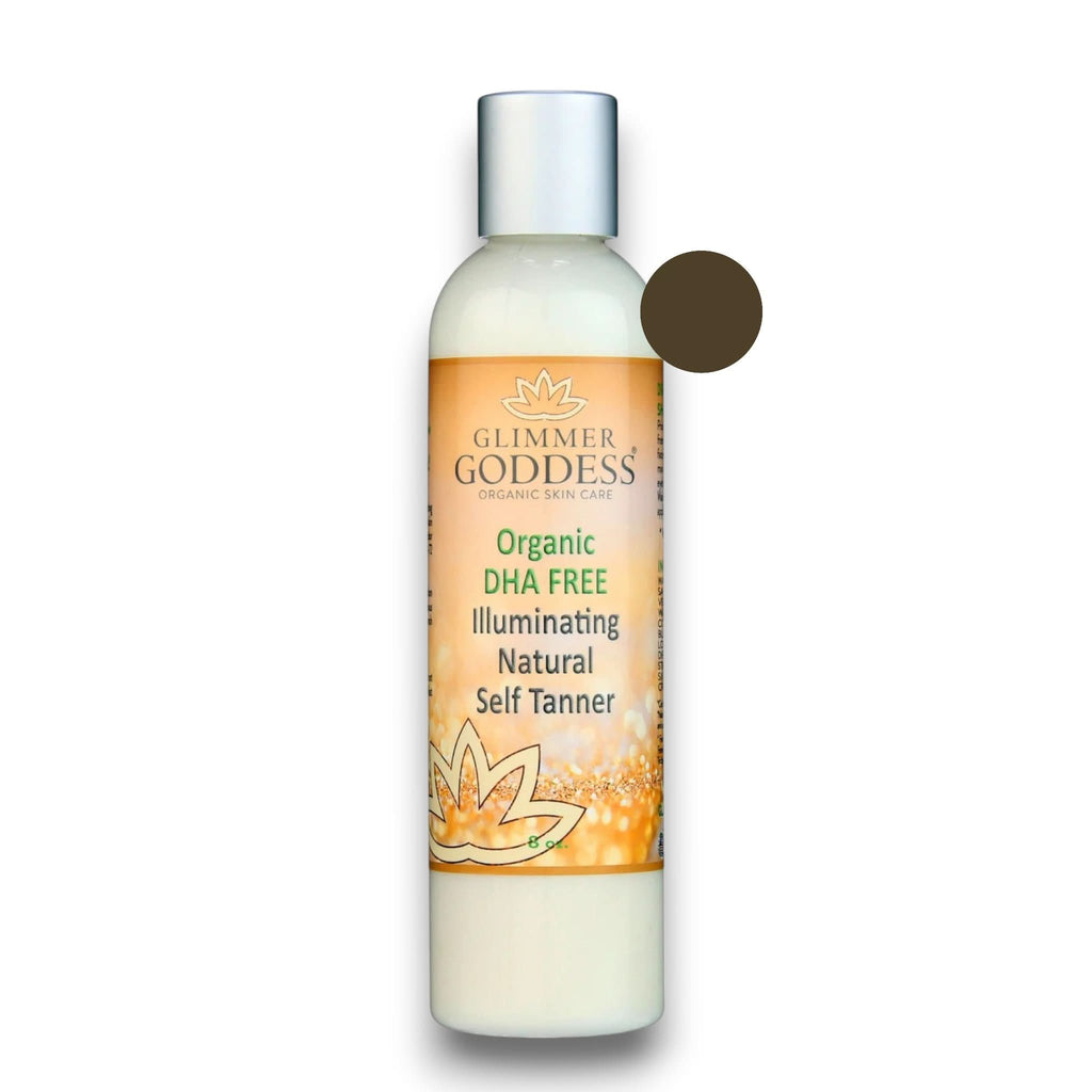 Organic DHA Free Self Tanner Sun-Kissed Glow 8 oz