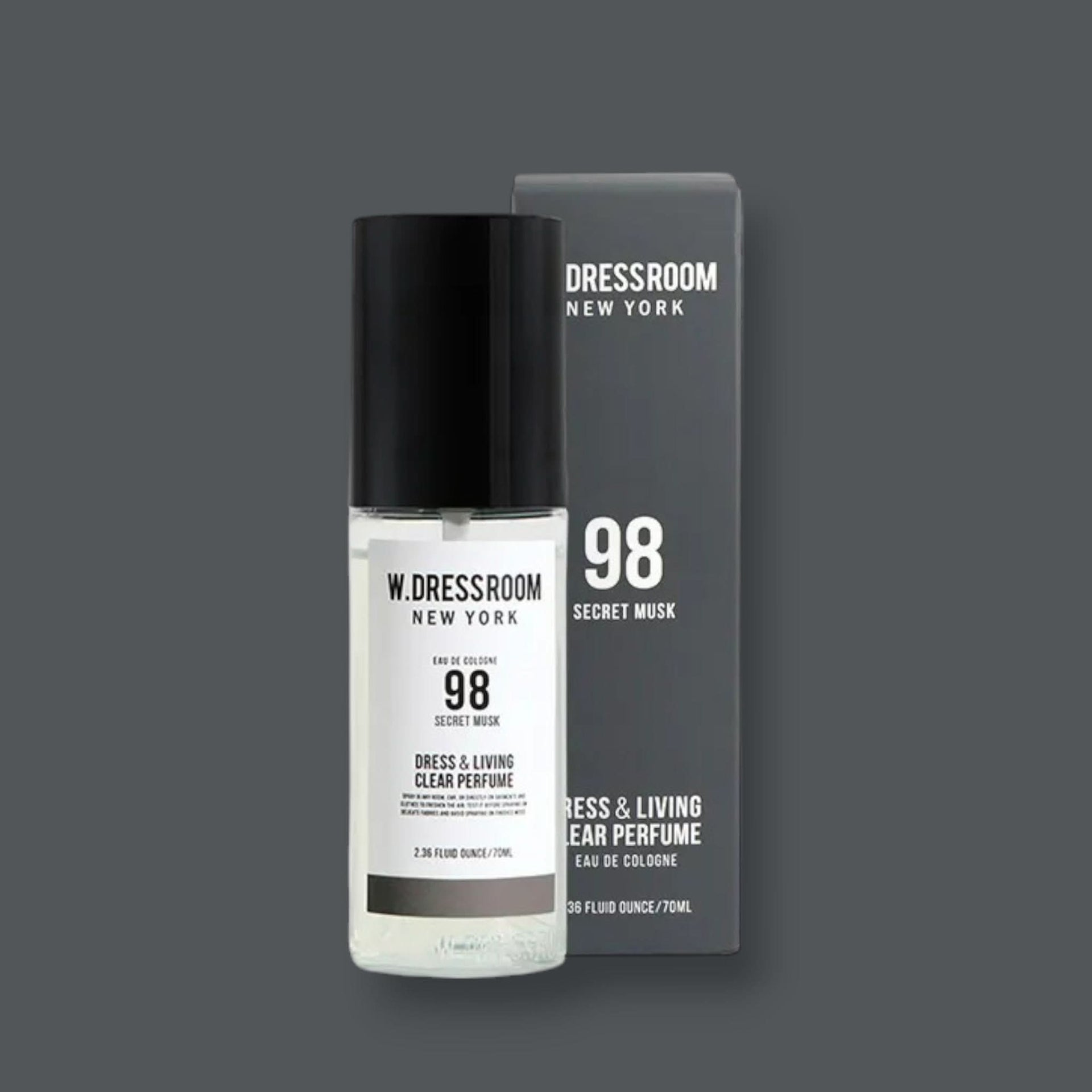 No.98 Secret Musk Antibacterial Dress & Living Perfume 70ml