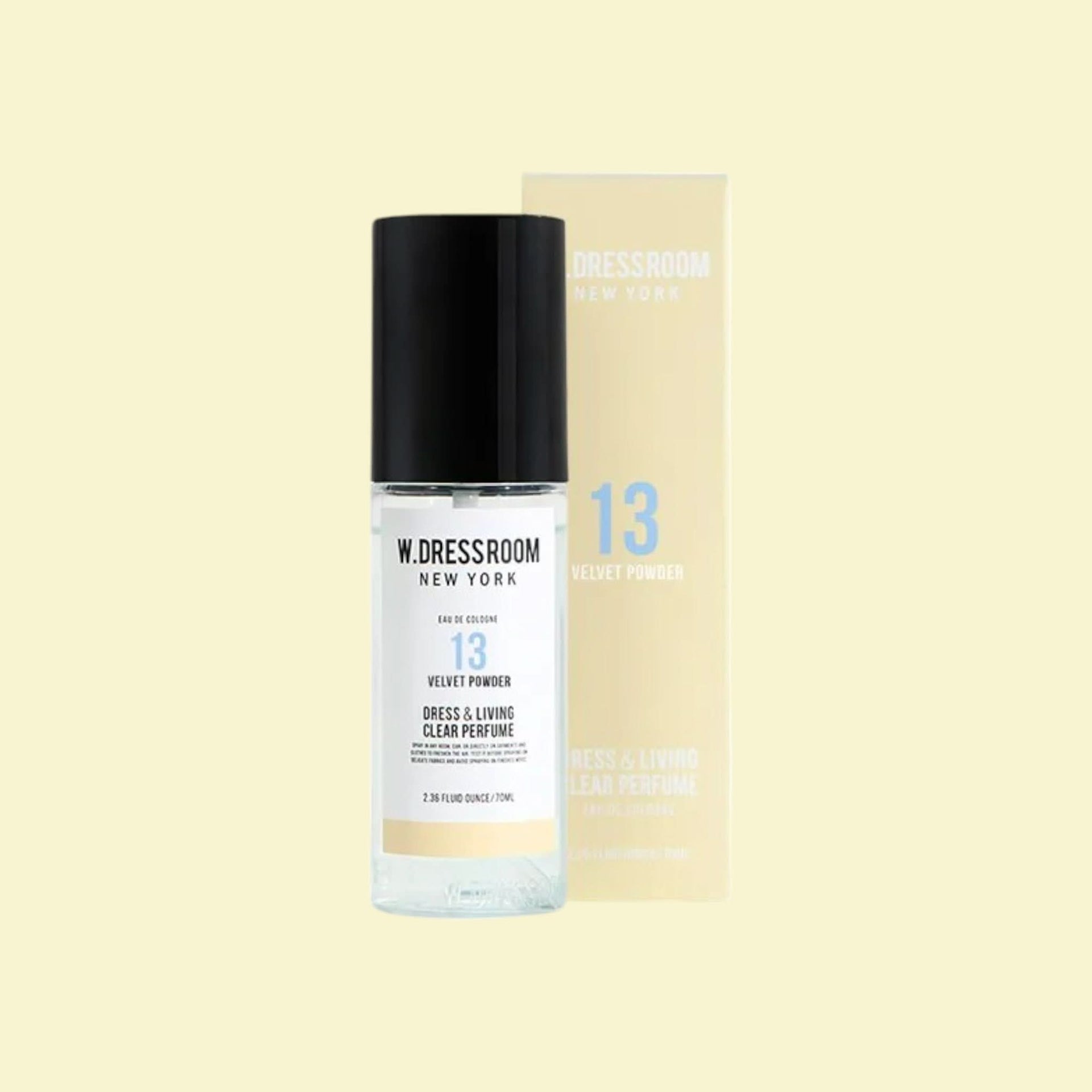 Velvet Powder Dress Perfume Antibacterial Fabric & Body Spray