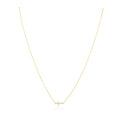 Janet Side Cross Necklace