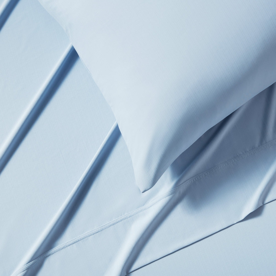 Cool Zone Performance Cooling Sheet Set Light Blue - Image 4
