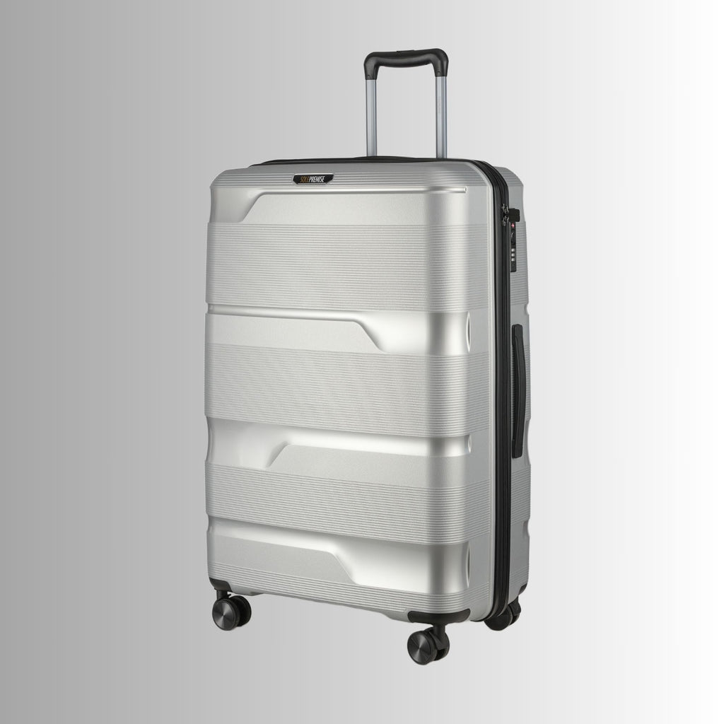 28-inch Silver Hardcase Roller Luggage
