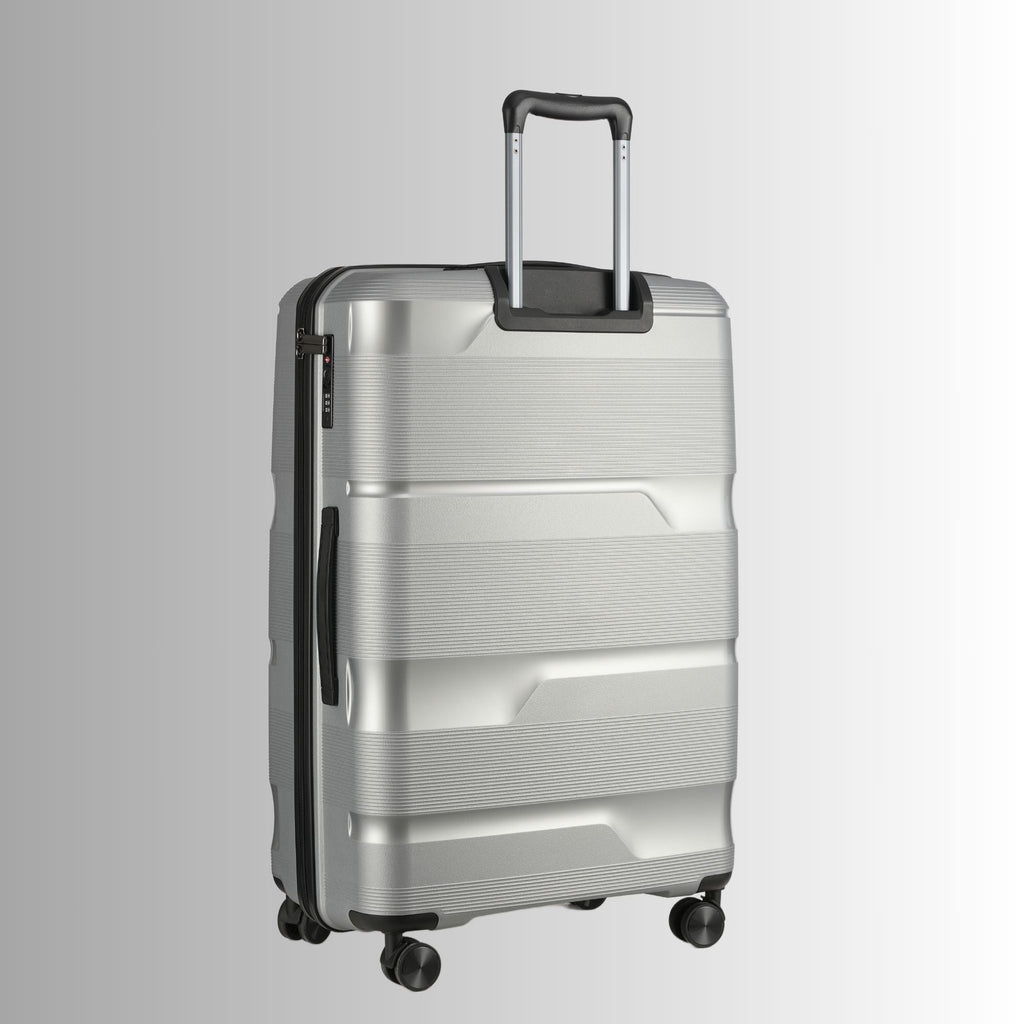 28-inch Silver Hardcase Roller Luggage