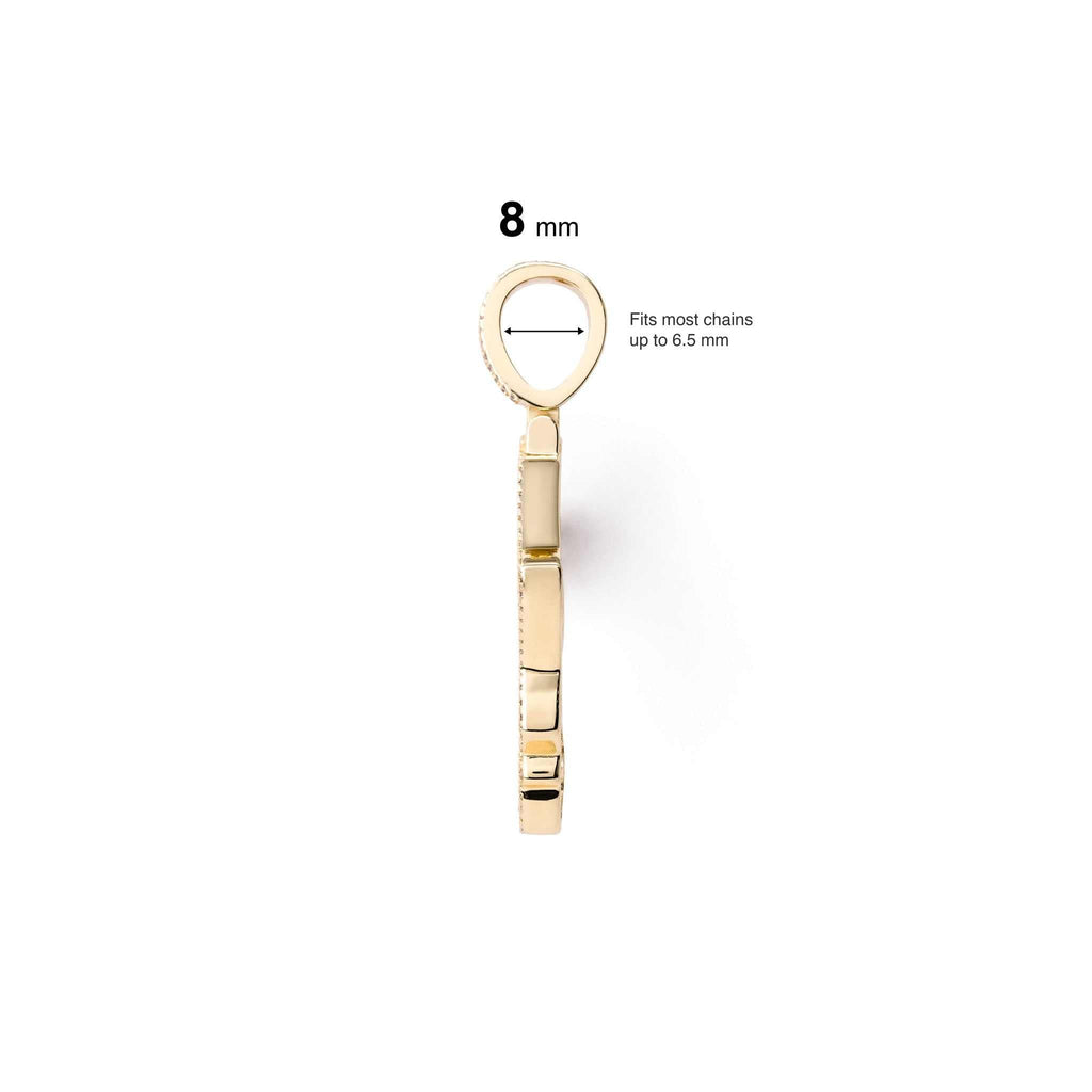 Africa Pendant 925 Sterling Silver