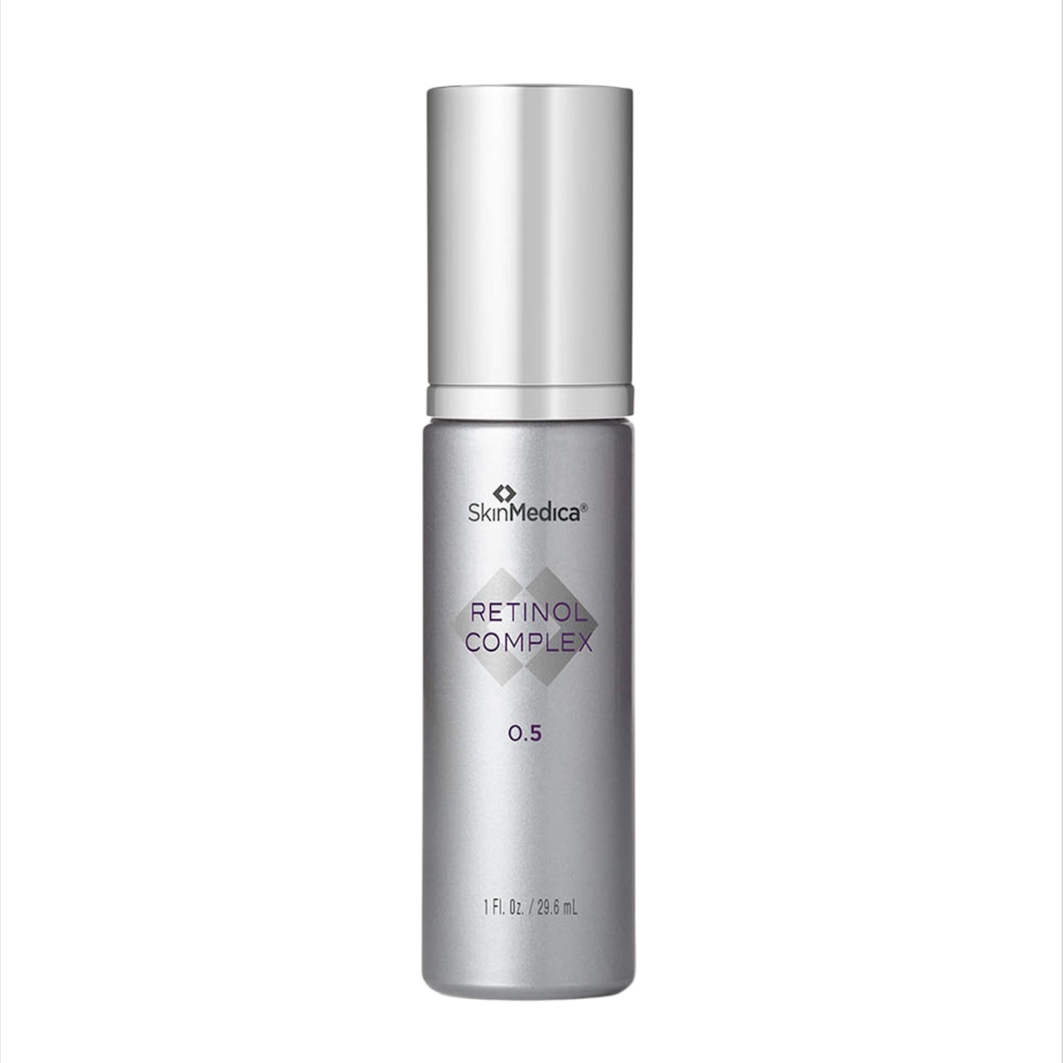 SkinMedica Retinol Complex 0.5 in silver and grey bottle, 1 fl oz