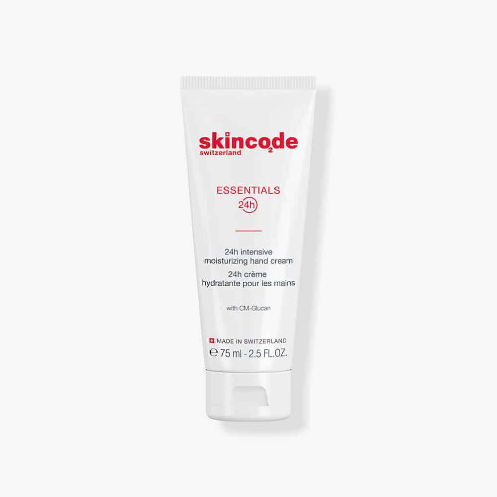 Skincode 24h Intensive Moisturizing Hand Cream 75ML tube packaging