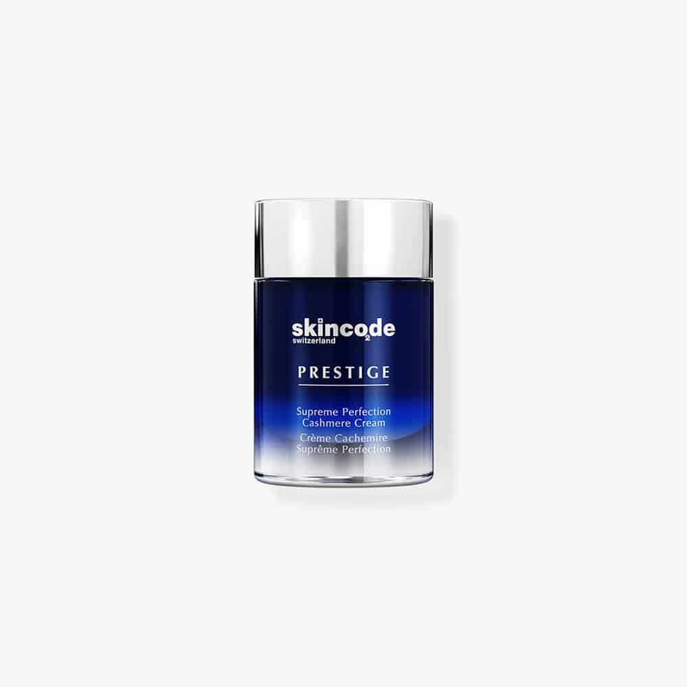 Skincode Supreme Perfection Cashmere Cream 50ML jar on a clean white background