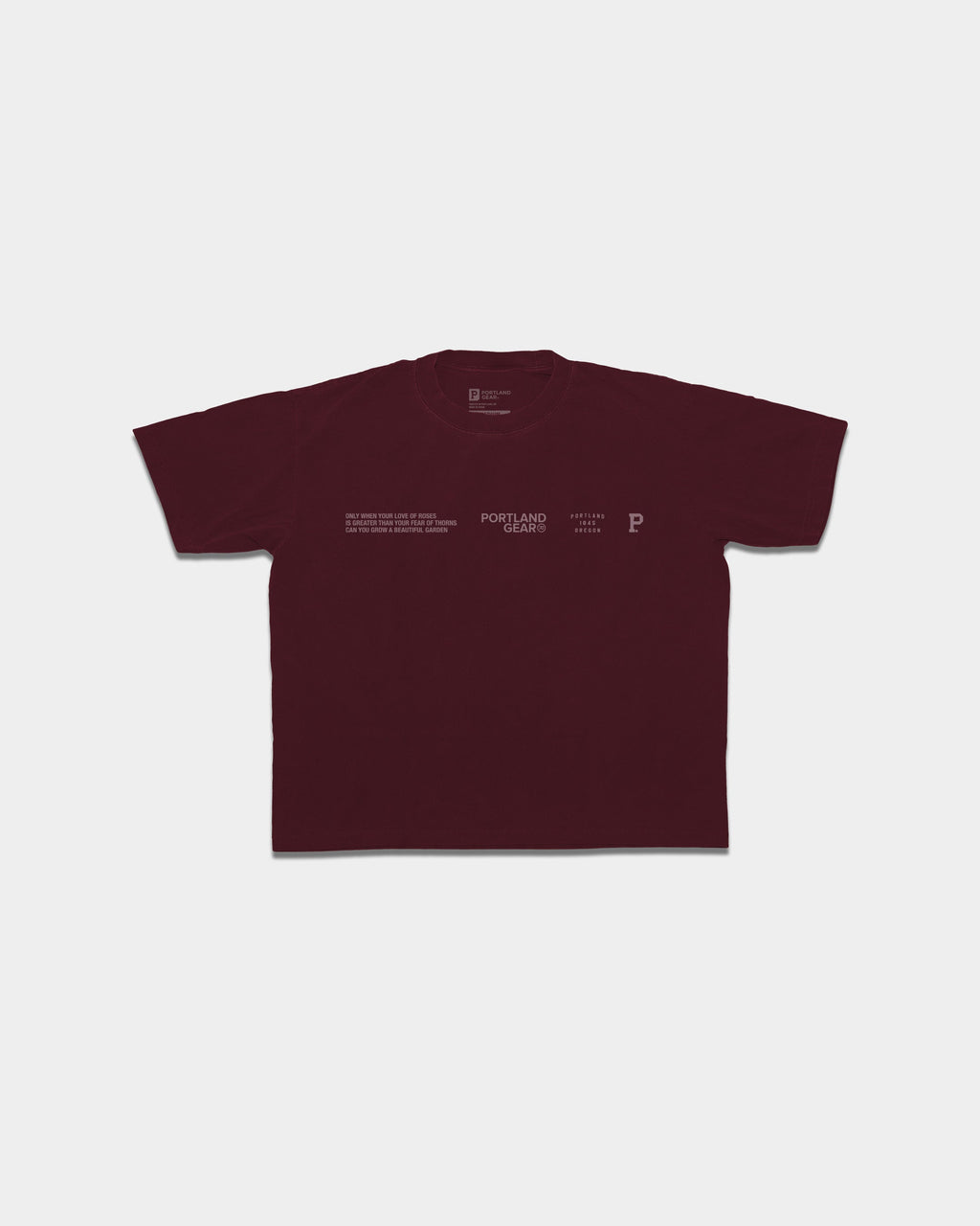 Women's All-American Slogan Tee - Port