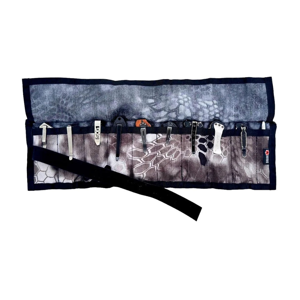 Small Skinny Tool Roll - 1000D Cordura EDC Organizer Pouch