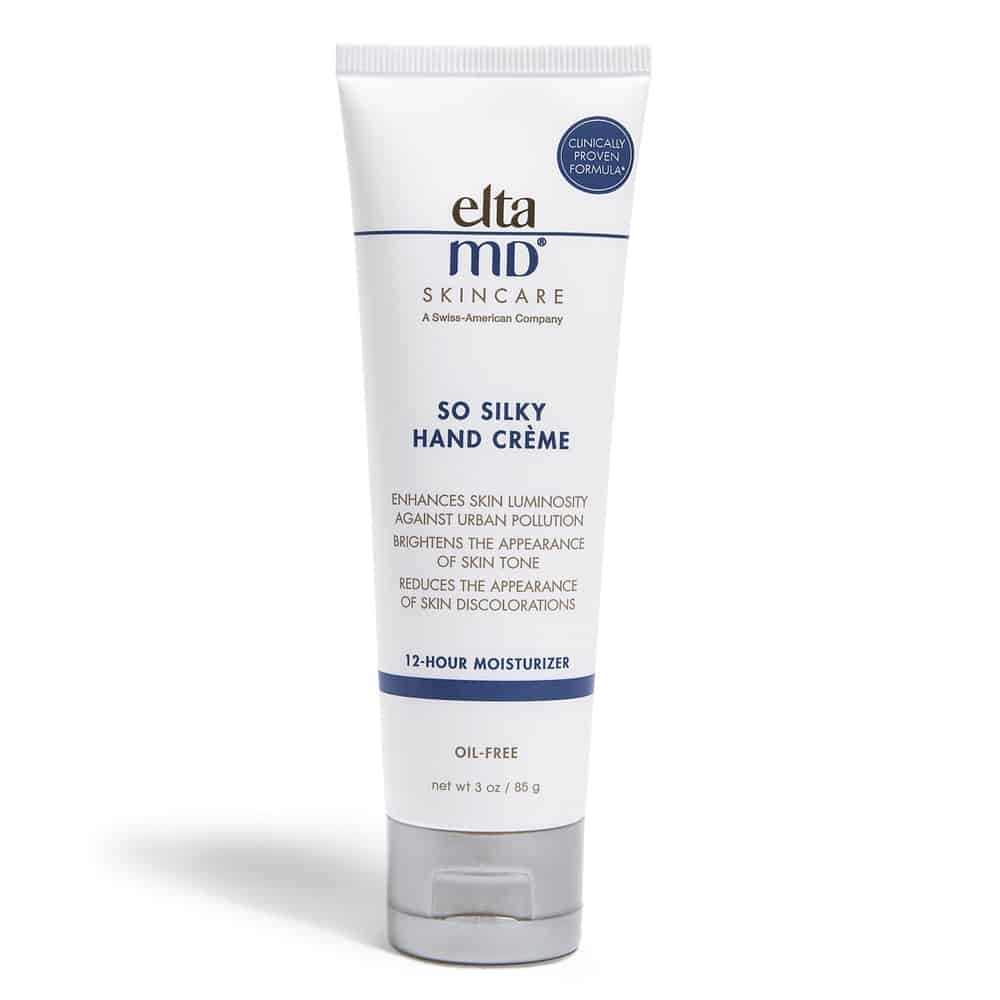 EltaMD So Silky Hand Crème tube for moisturizing dry hands