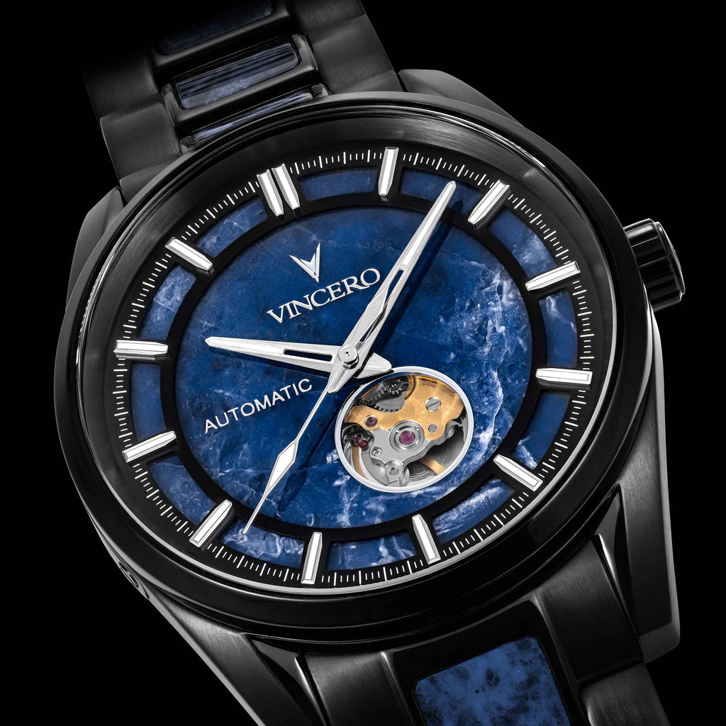 The Quantum Auto Blue Panther Professional Diver Watch