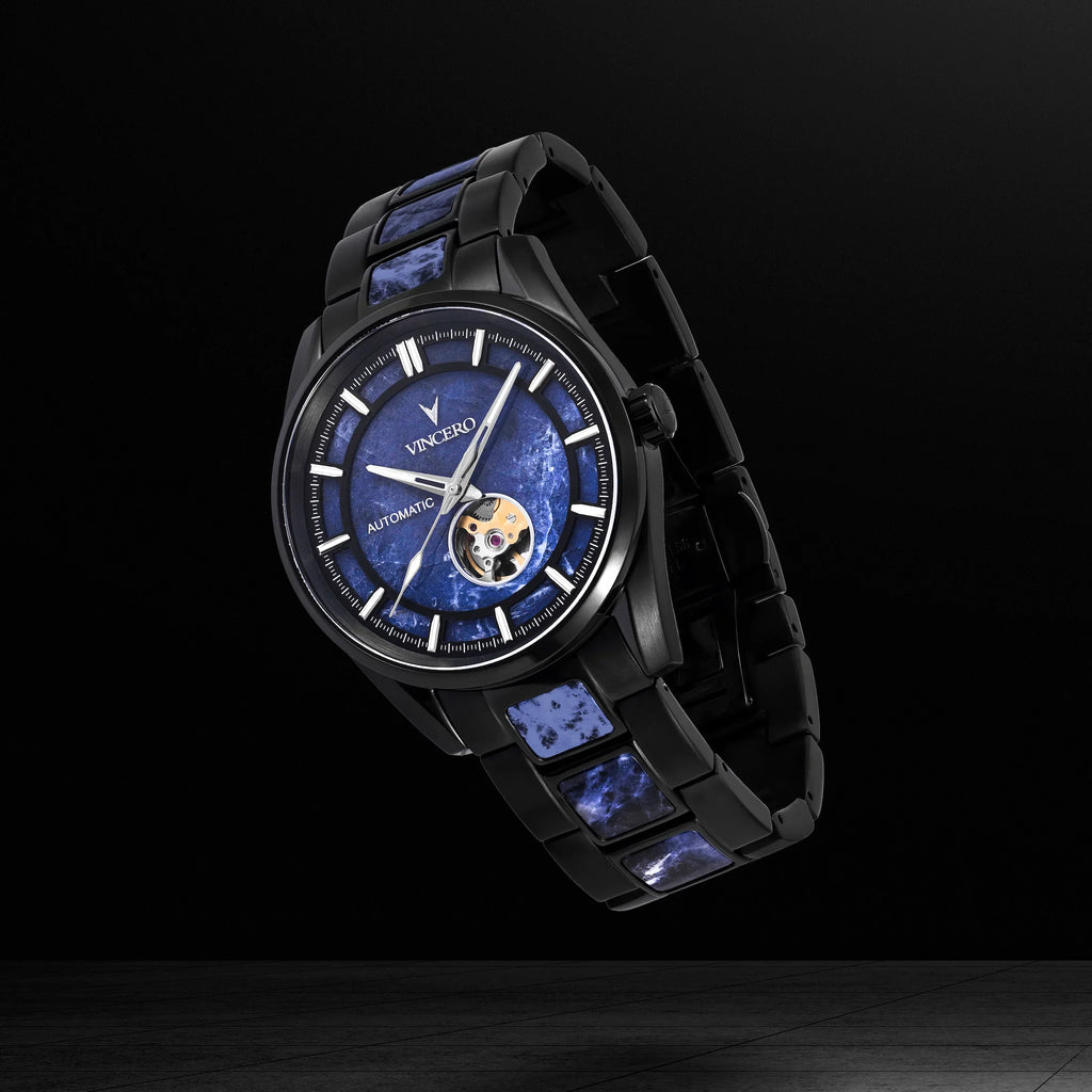 The Quantum Auto Blue Panther Professional Diver Watch