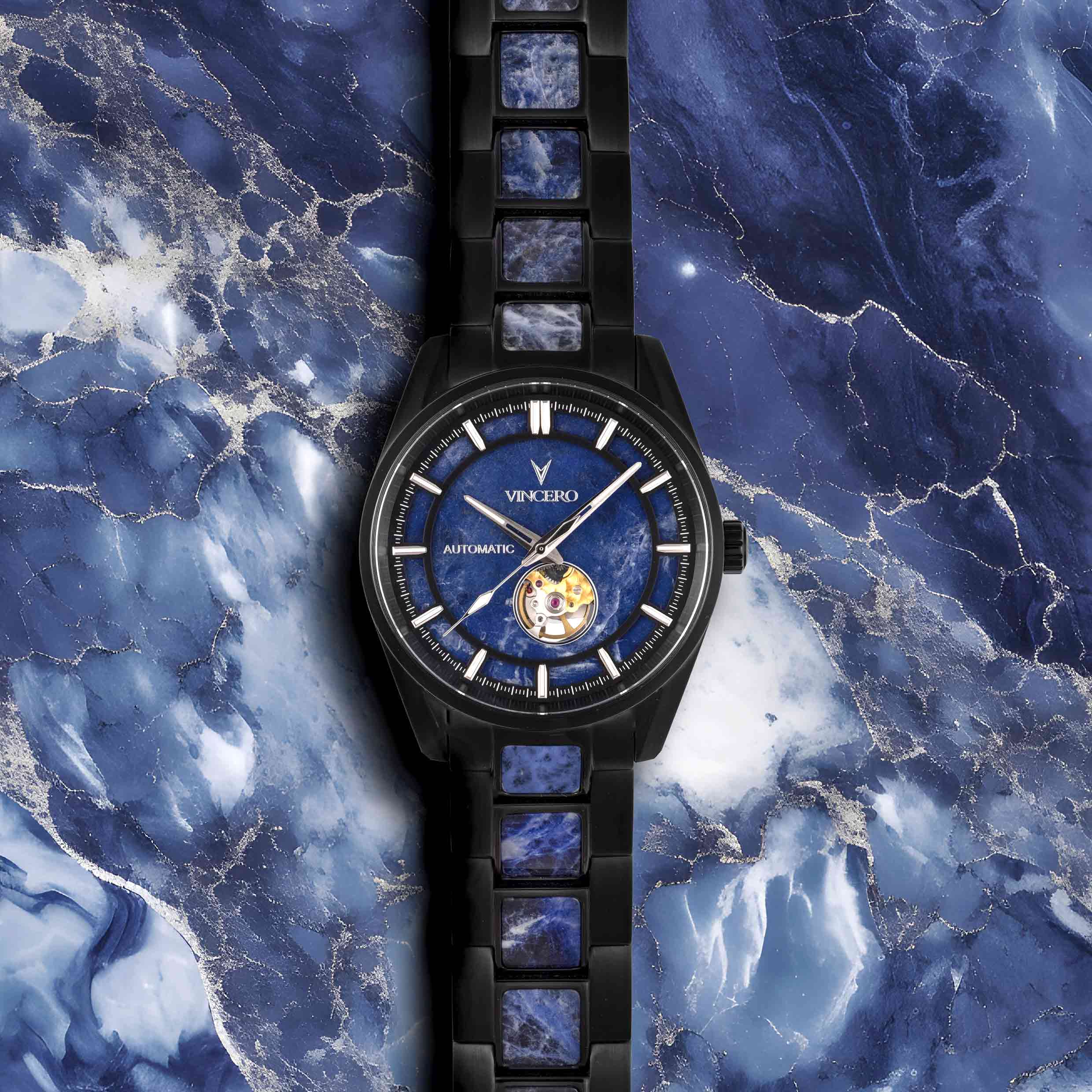 The Quantum Auto Blue Panther Professional Diver Watch