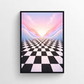 Soft Collapse Trippy Poster