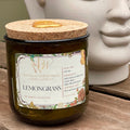 Lemongrass Candle | Luxury Olive Oil Wax Candle