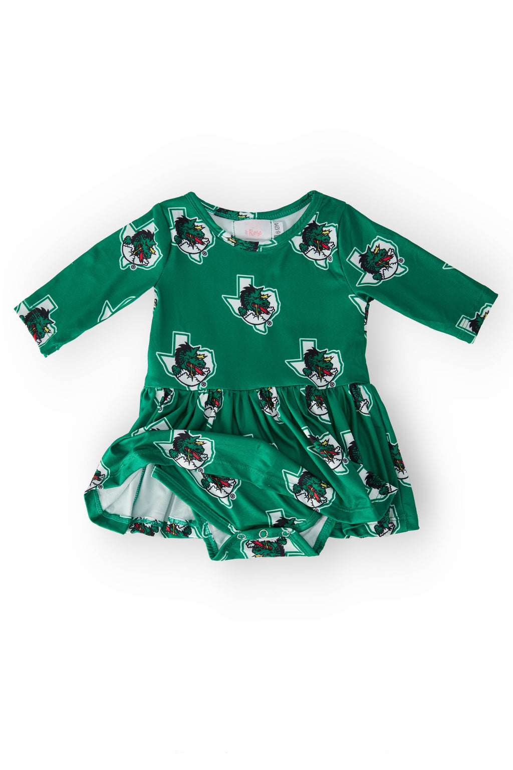 SALE Southlake Carroll Dragons 3/4 Sleeve Twirl Bodysuit