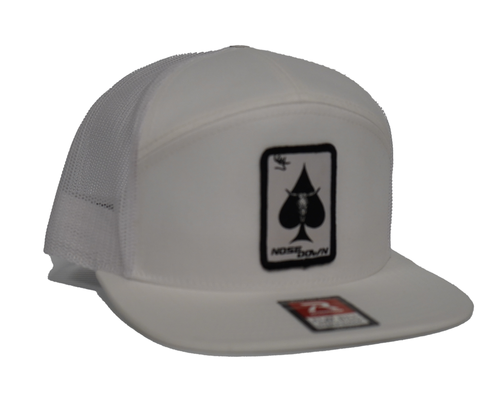 Nose Down Spade Hat - Structured Everyday Baseball Cap