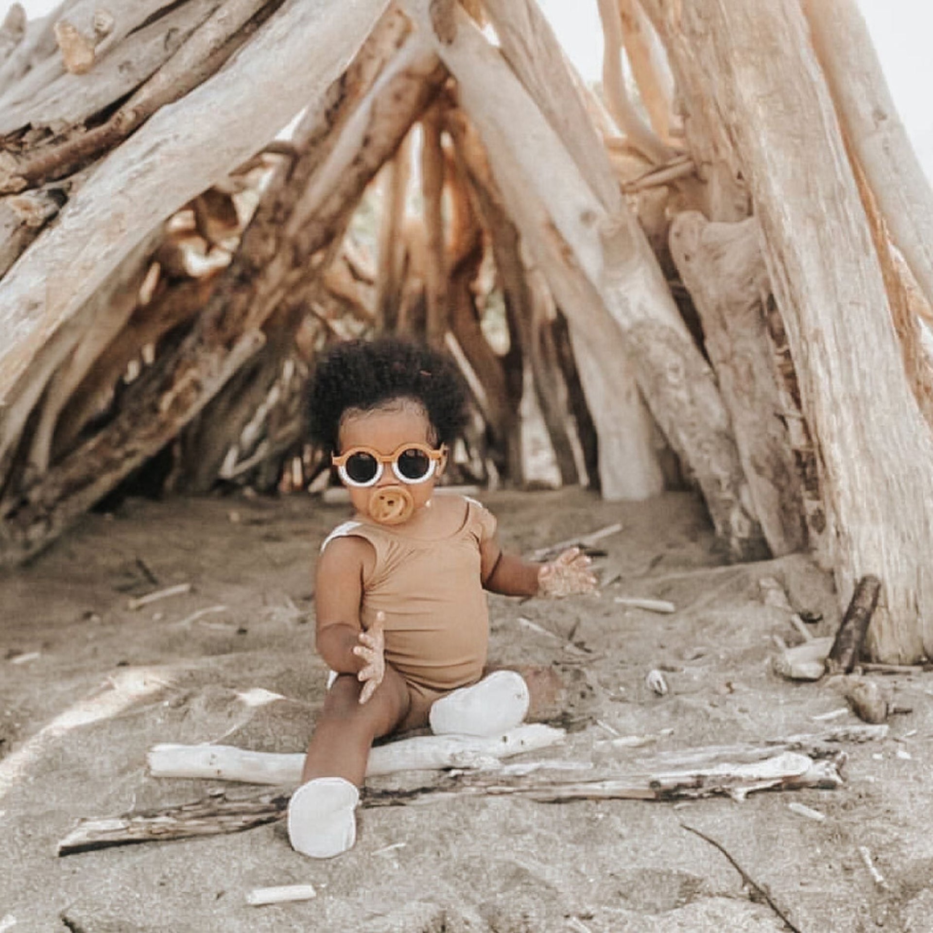 Modern Pacifier |  Mahogany Rose