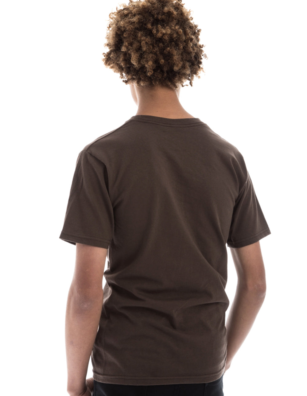 Retro Ring-Spun Crew Neck T-Shirt Black 2100 - Image 8