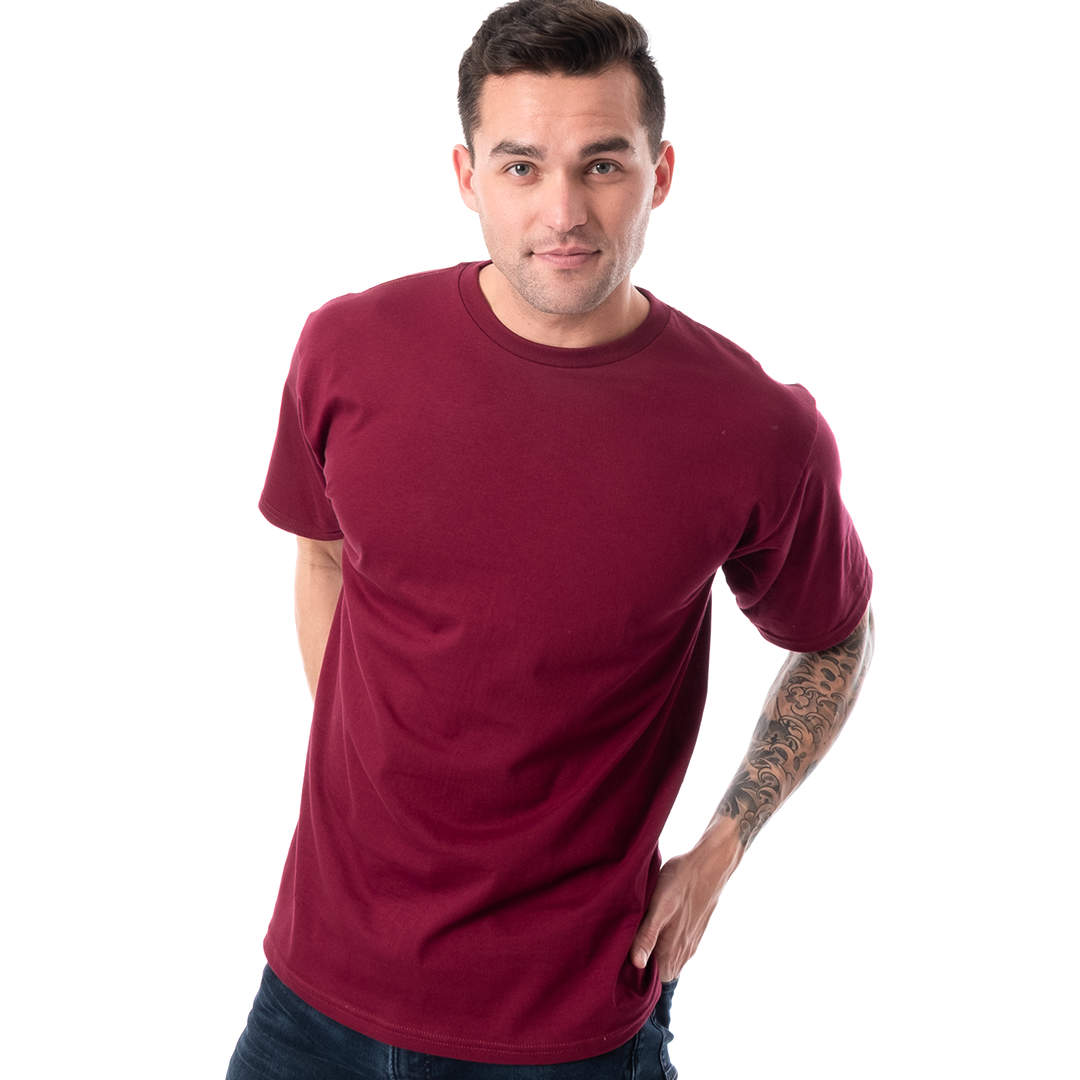 Retro Ring-Spun Crew Neck T-Shirt Black 2100 - Image 15