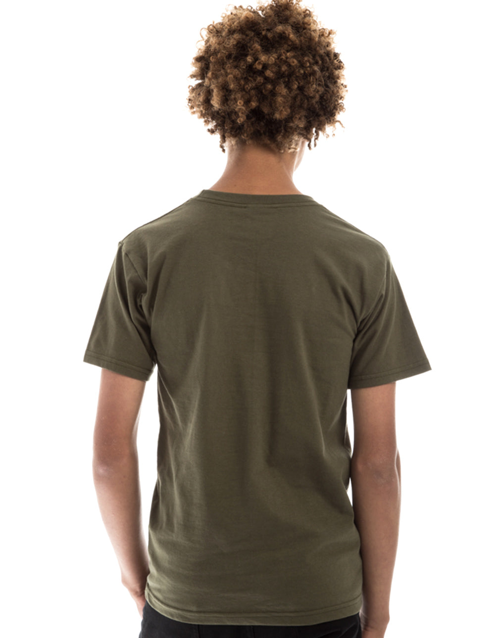 Retro Ring-Spun Crew Neck T-Shirt Black 2100 - Image 19