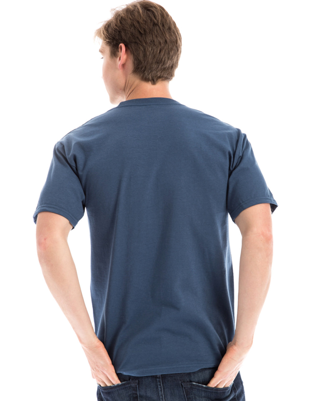 Retro Ring-Spun Crew Neck T-Shirt Black 2100 - Image 28