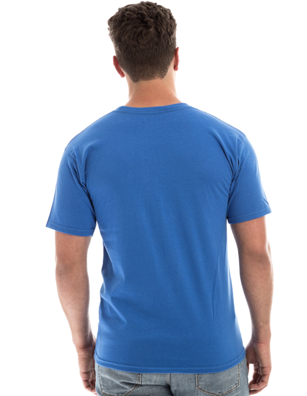 Retro Ring-Spun Crew Neck T-Shirt Black 2100 - Image 40