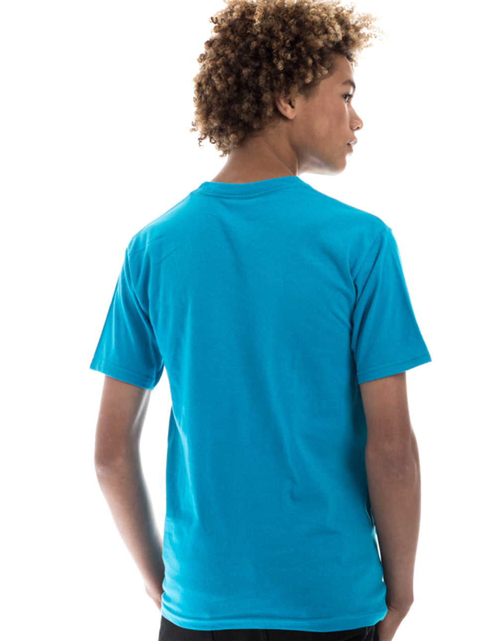 Retro Ring-Spun Crew Neck T-Shirt Black 2100 - Image 35