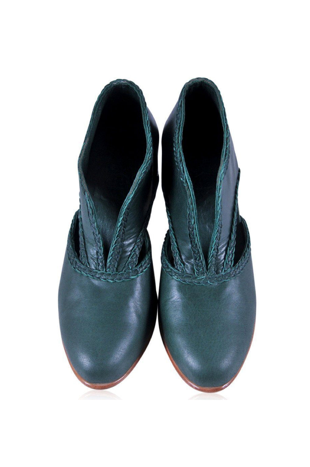 Spirit Walker Leather Heel Booties