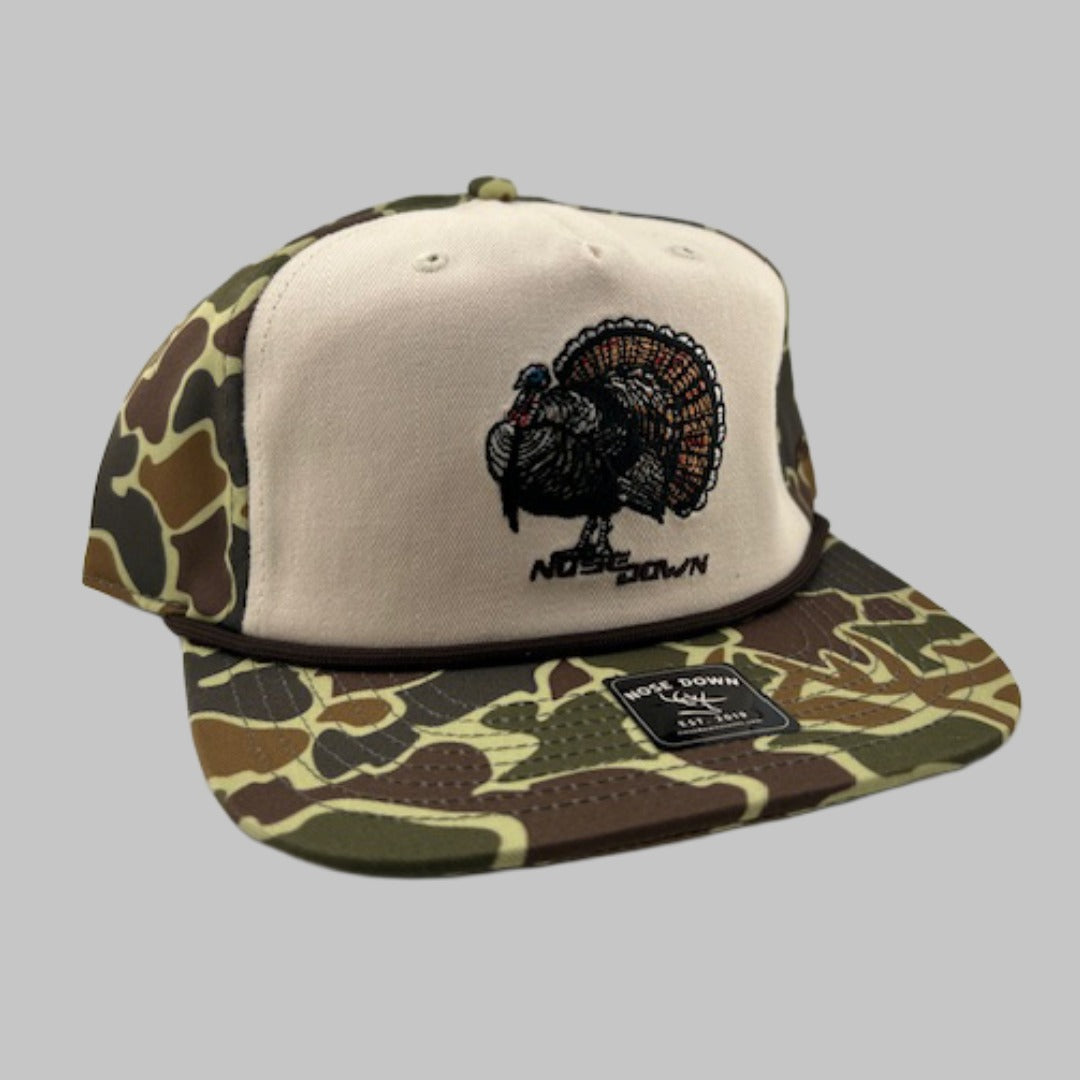 Spring Turkey Hunting Hat - Trucker, 7-Panel, and Rope Styles