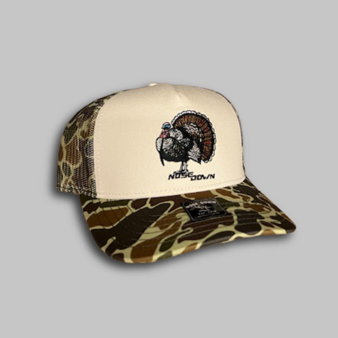 Spring Turkey Hunting Hat - Trucker, 7-Panel, and Rope Styles