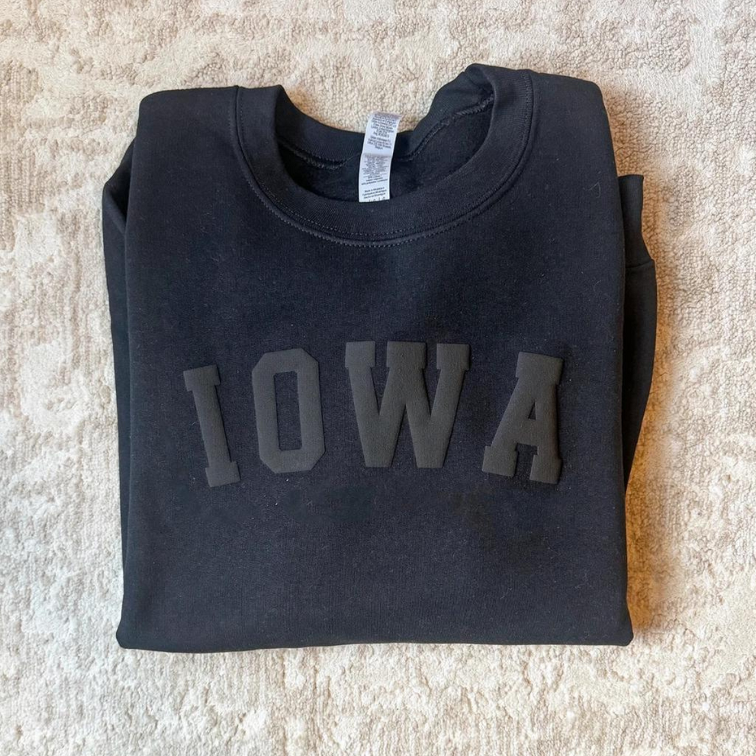 Custom Varsity Letter Game Day Sweatshirt