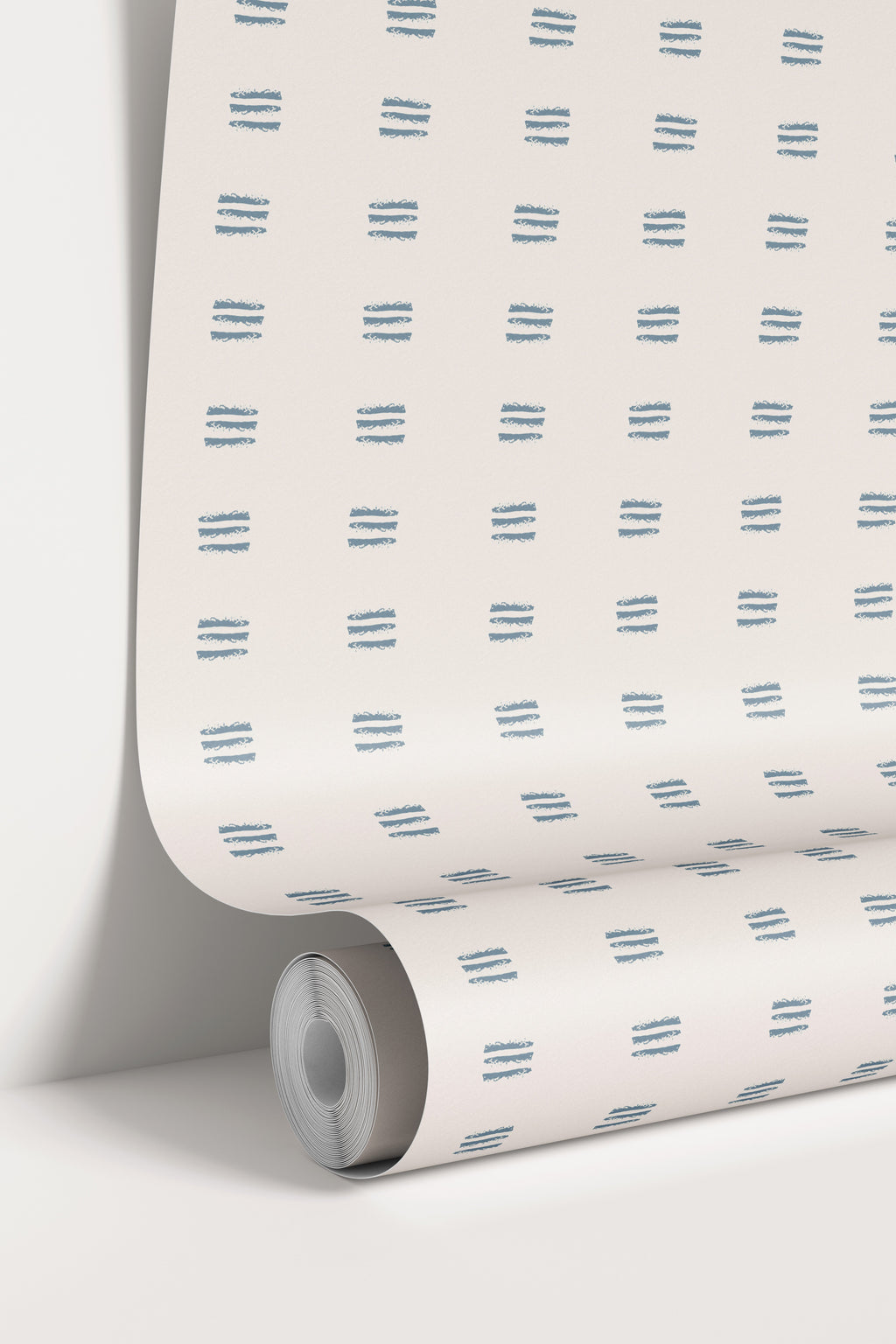 Jasper Geometric Taupe and Off-White Removable Wallpaper
