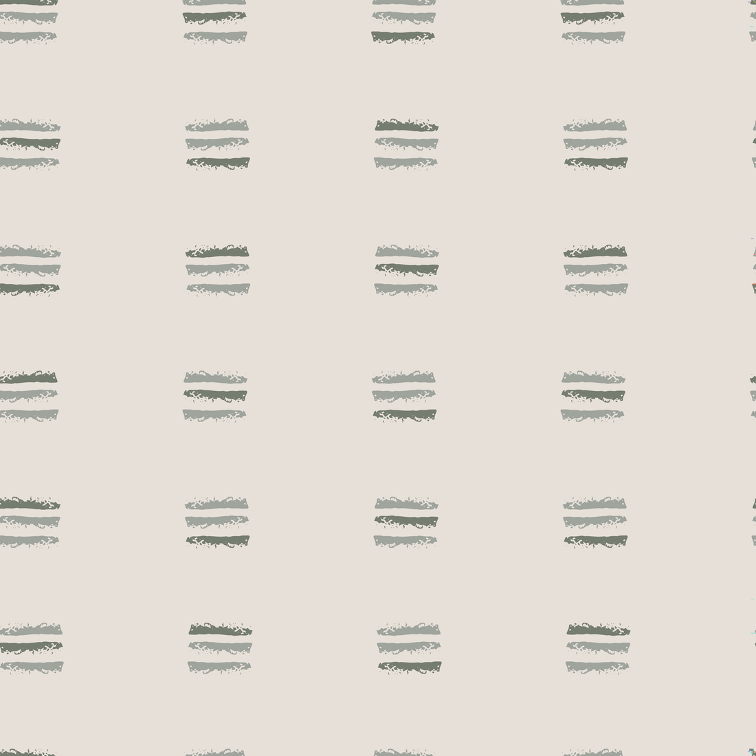Jasper Geometric Taupe and Off-White Removable Wallpaper