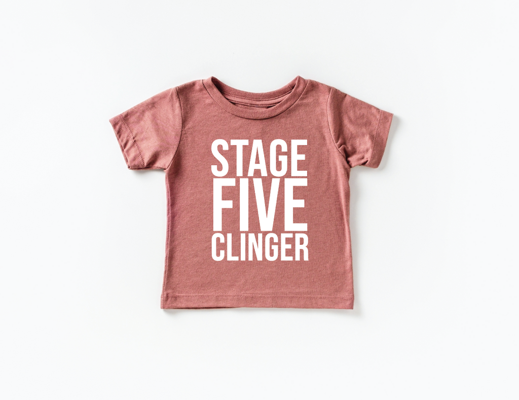 Stage FIVE Clinger Kids Tee - Casual Cotton Crew Neck Shirt