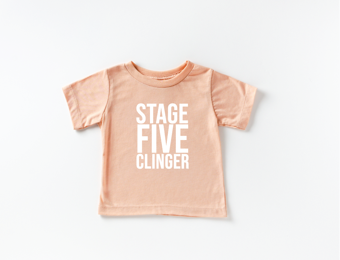 Stage FIVE Clinger Kids Tee - Casual Cotton Crew Neck Shirt