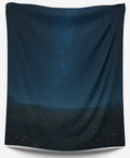 Stellar Meadow Nightscape Tapestry