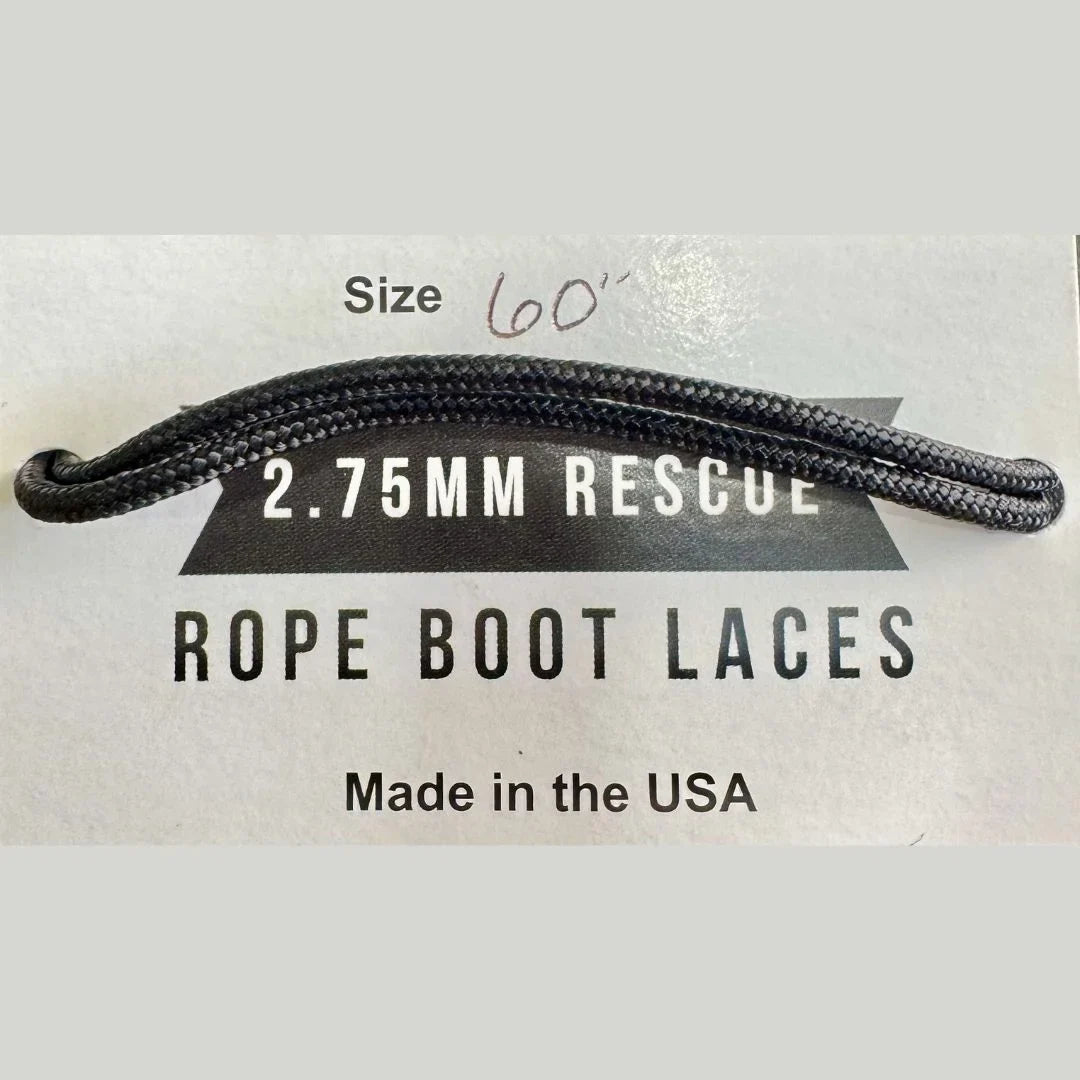 Heavy Duty Rope Boot Laces - Ultra-Durable 2.75mm Utility Laces
