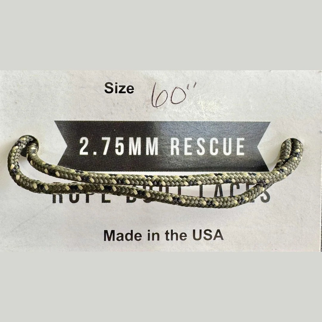 Heavy Duty Rope Boot Laces - Ultra-Durable 2.75mm Utility Laces