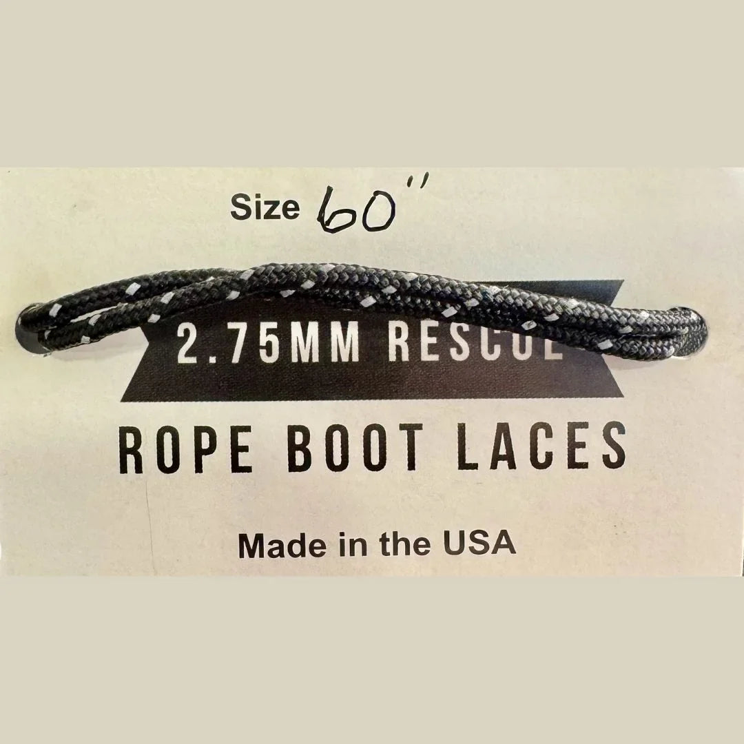 Heavy Duty Rope Boot Laces - Ultra-Durable 2.75mm Utility Laces