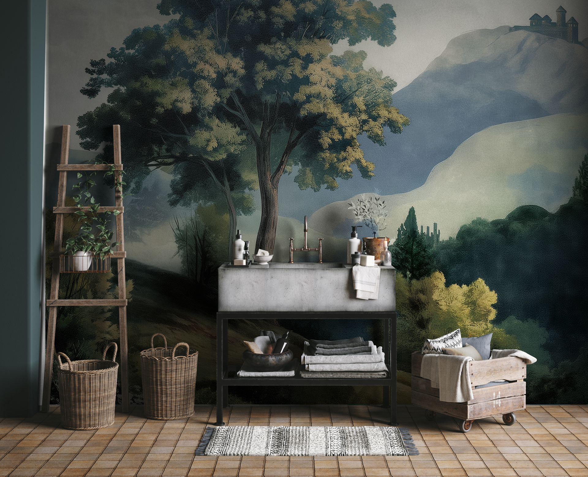 Sterling Removable Wallpaper