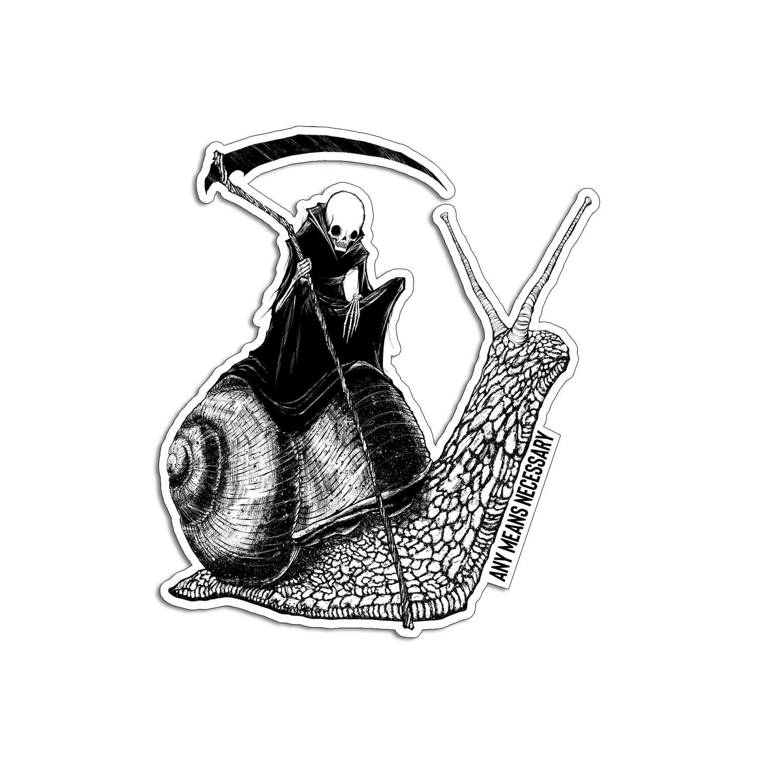 Slow Death Sticker
