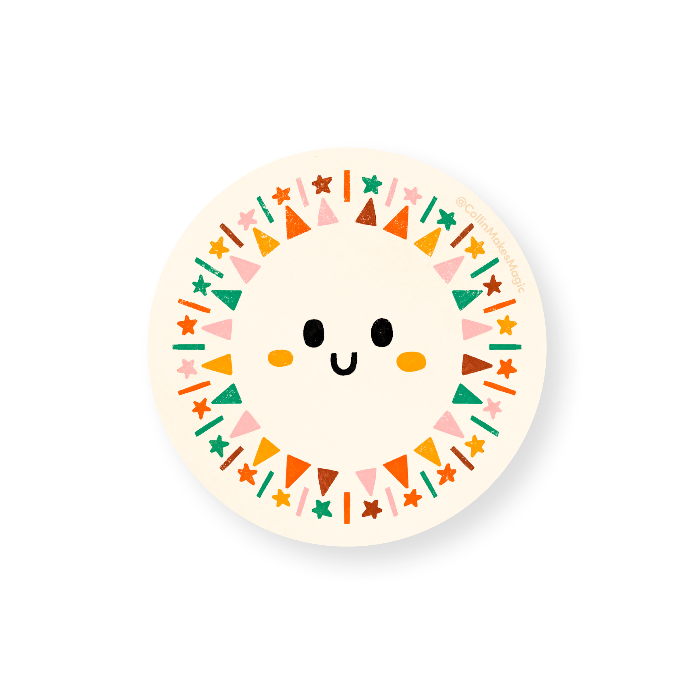 Sun — Vinyl Sticker