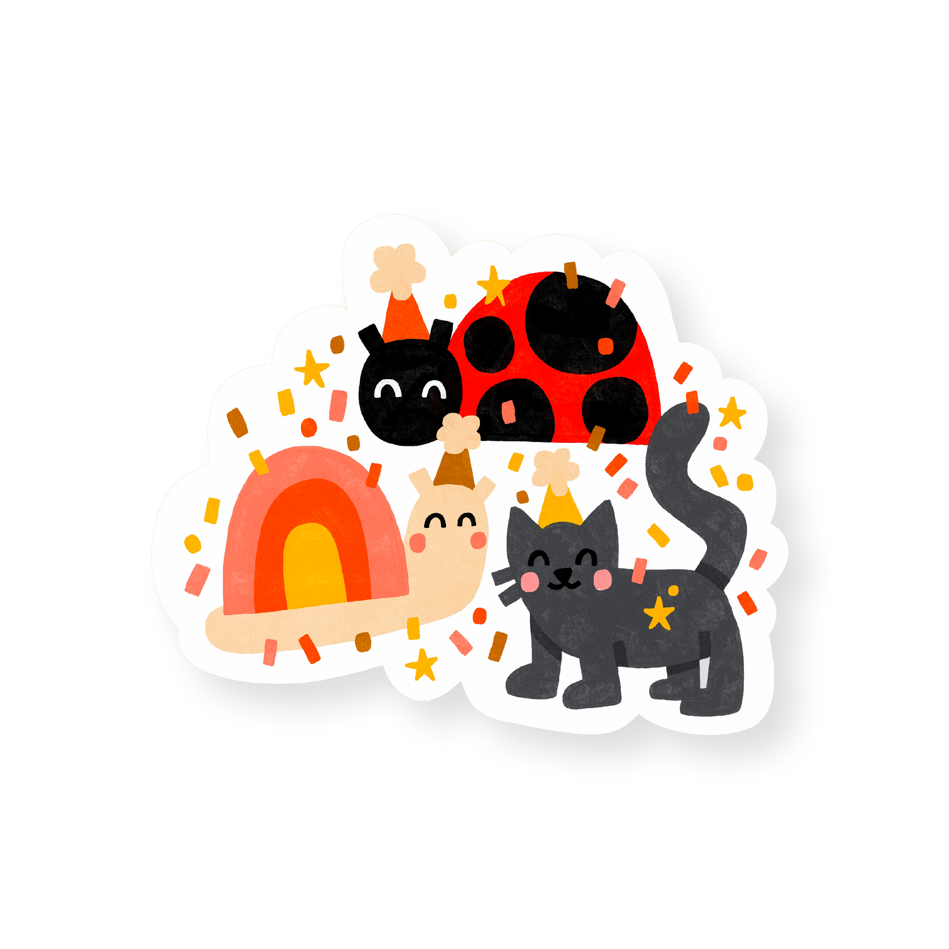 Party — Vinyl Sticker