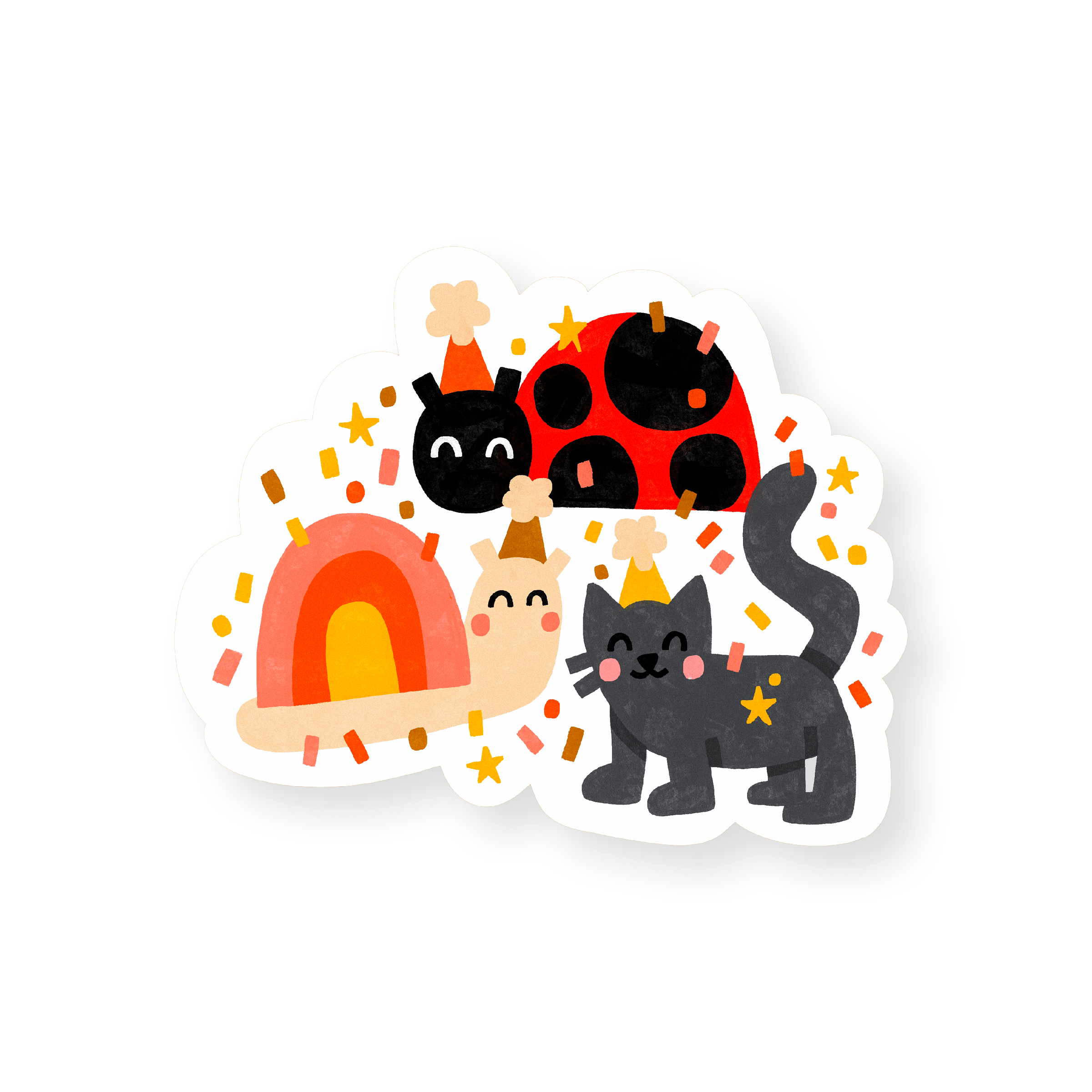 Party — Vinyl Sticker