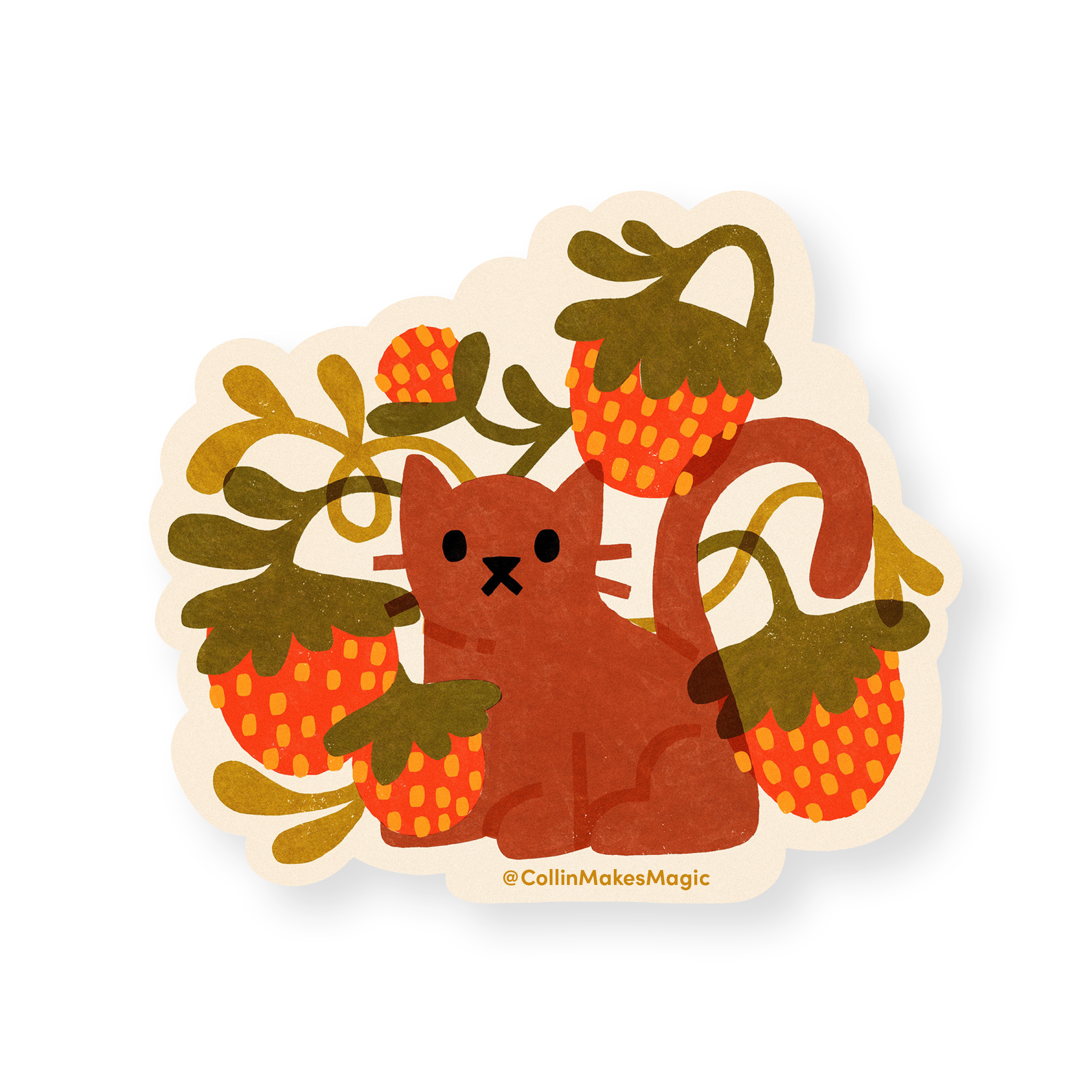 Strawbaby— Vinyl Sticker