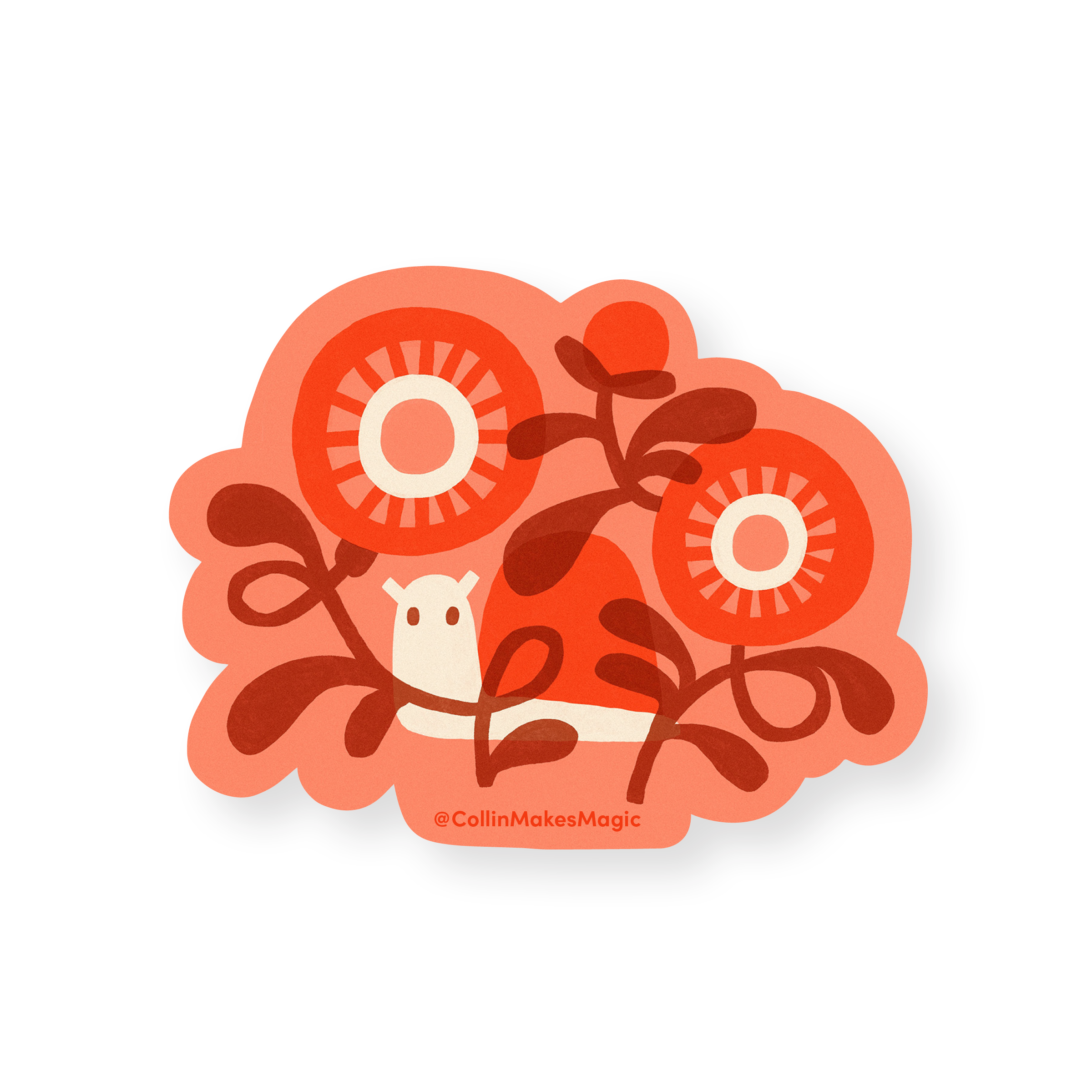 Sneaky — Vinyl Sticker